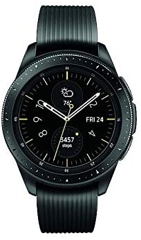 SAMSUNG GALAXY WATCH 42MM LTE SM-R815UZKAXAR - MIDNIGHT BLACK Like New