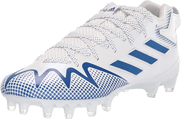 GZ3872 Adidas Men Freak 22 Football Cleats White/Team Royal Blue Size 9 Like New