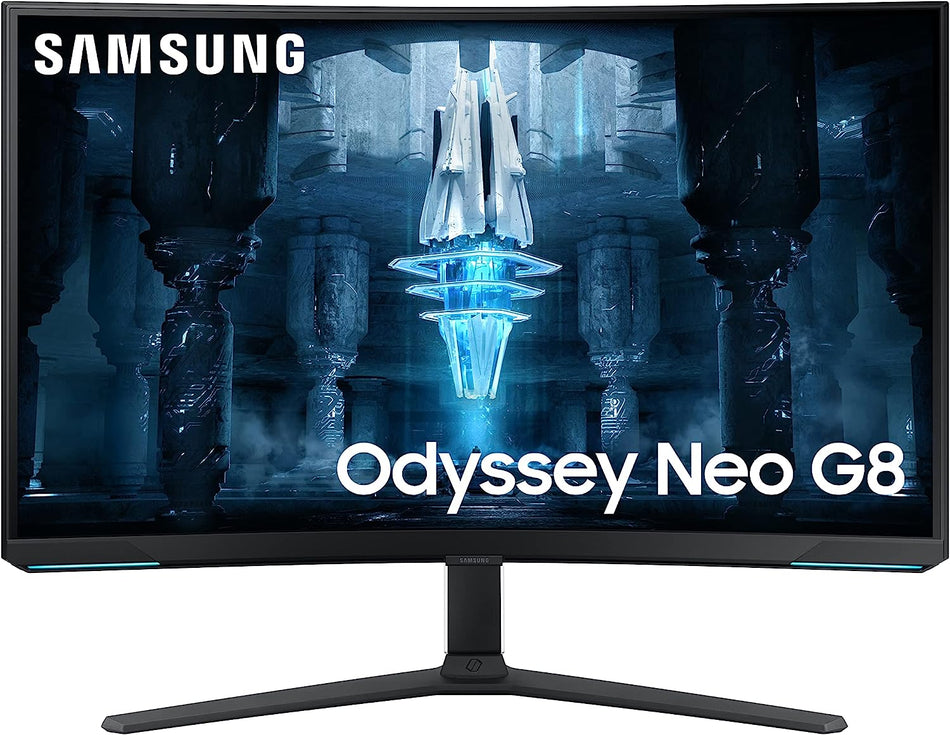 SAMSUNG 32" Odyssey UHD 240Hz 1000R Curved Gaming Monitor LS32BG852NNXGO Like New