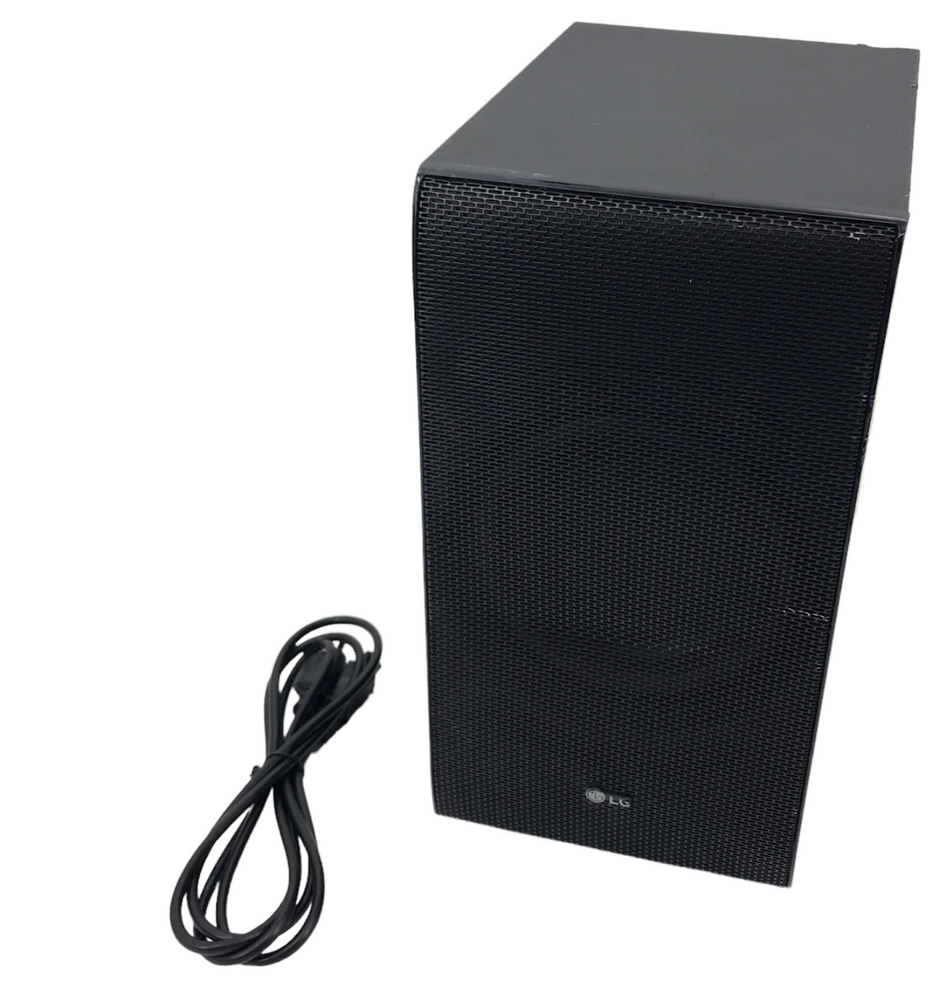 For Parts: LG SPJ8B-W 33-WATT WIRELESS ACTIVE SUBWOOFER - BLACK MOTHERBOARD DEFECTIVE