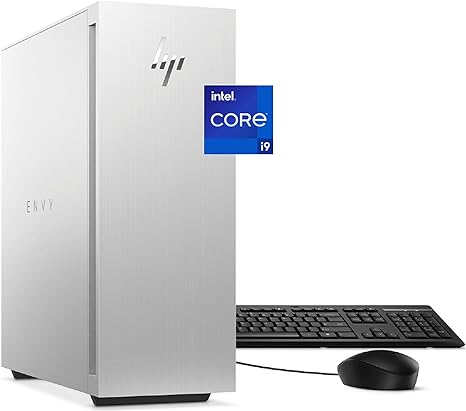 HP Envy Desktop I9 16 GB 1 TB SSD RTX 3070 TE02-0042 - Silver Like New