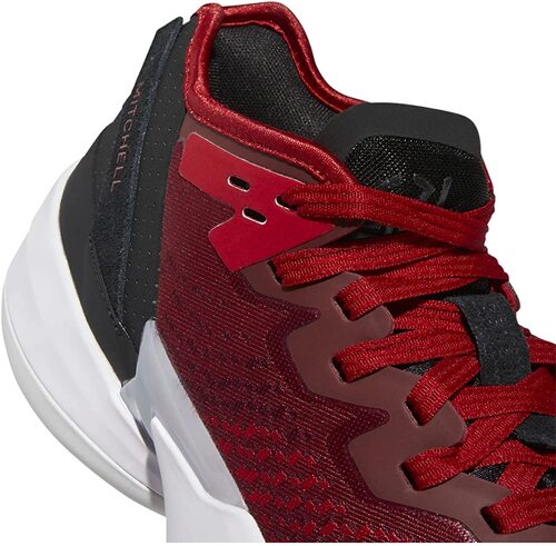 GY6507 Adidas D.O.N Issue 4 Basketball Shoe Unisex Red/White M9.5 W10.5 Like New