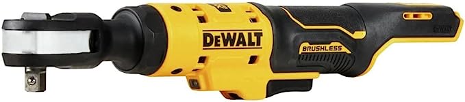 DEWALT XTREME DCF503B 12V MAX Cordless Ratchet 3/8 inch Tool Only - Black/Yellow Like New