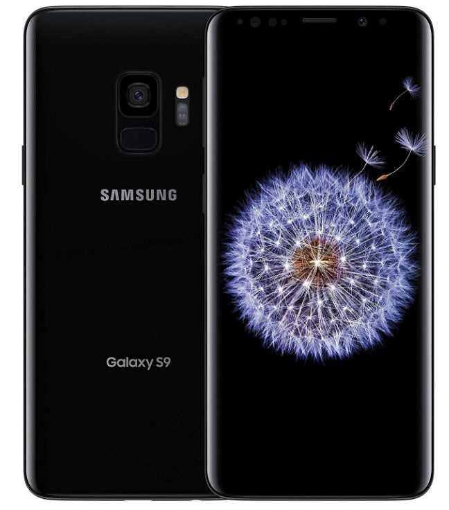 SAMSUNG GALAXY S9 64GB VERIZON LOCKED - BLACK - CRACKED SCREEN/LCD