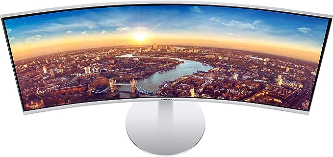 SAMSUNG CJ79 34" View Finity Ultrawide QHD (3440x1440) Monitor LC34J791WTNXZA Like New