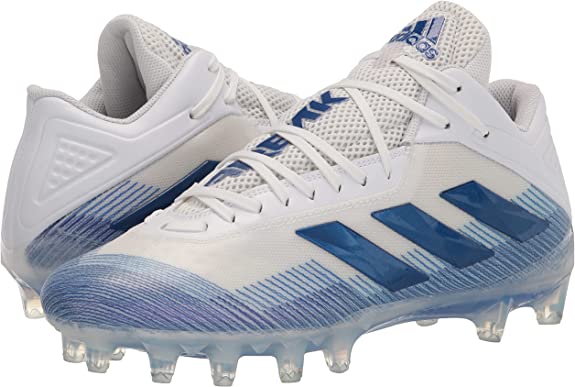 EH2232 Adidas Men's Freak Carbon Football Cleats White/Royal Size 9