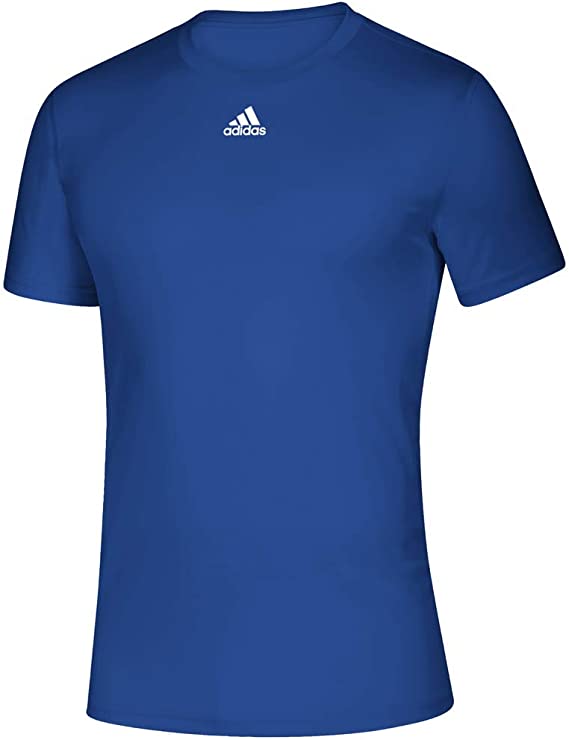 EK0088 Adidas Men's Creator SS Athletic T-Shirt Royal/White 2XL Like New