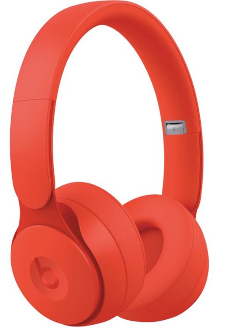 Beats Solo Pro Wireless Noise Cancelling On-Ear Headphones MRJC2LL/A - Red Like New