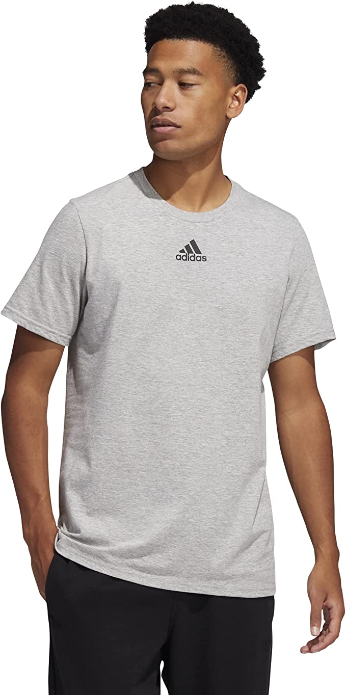 Adidas Men's Amplifier Regular Fit Cotton T-Shirt EK0171 New