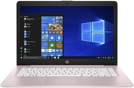 HP Stream 14 14" HD INTEL CELERON N4000 1.10GHz 4GB 64GB 14-CB118DS - ROSE PINK Like New