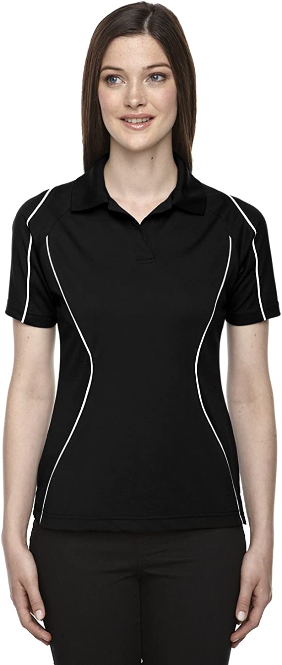 Ash City - Extreme Women's Snag Protection Colorblock Polo 75107 New