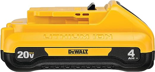 DEWALT 20V MAX COMPACT LITHIUM-ION 4.0AH BATTERY DCB240 - Yellow New