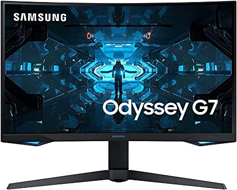 SAMSUNG ODYSSEY G7 32" WQHD 240Hz CURVED 1MS LC32G75TQSNXZA - BLACK Like New