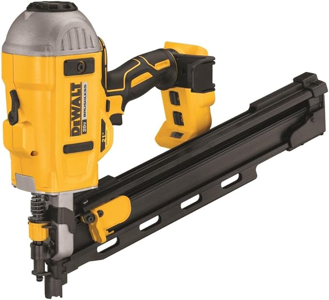 DEWALT 20V MAX Framing Nailer 21-Degree Tool Only DCN21PLB - Yellow Like New