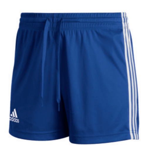 GL9719 Adidas Sideline 21 Training Short Knit Royal/White M Like New