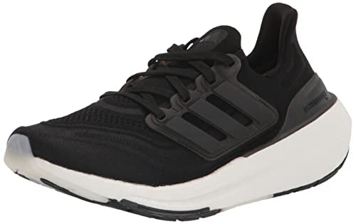 Adidas Mens Ultraboost Light Running Shoes - SIZE 11 - BLACK/BLACK/CRYSTAL WHITE Like New