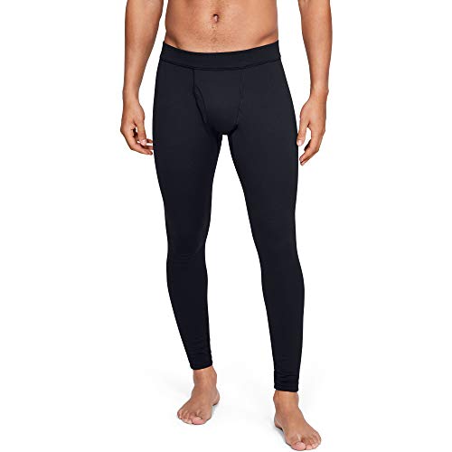 UNDER ARMOUR MEN'S PACKAGED BASE 4.0 LEGGINGS - LARGE - BLACK Like New