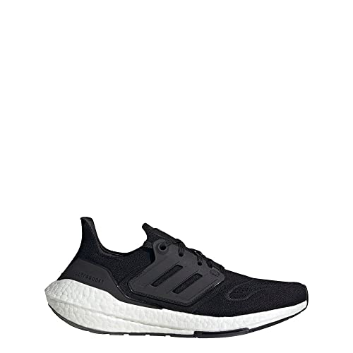 GX5591 Adidas Women's Ultraboost 22 Running Shoe, Black/Black/White, Size 7 Like New