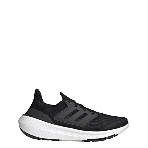 Adidas Mens Ultraboost Light Running Shoes - SIZE 11 - BLACK/BLACK/CRYSTAL WHITE Like New