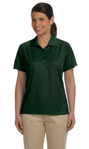 M374W Harriton 3.8 oz. Polytech Mesh Insert Polo New