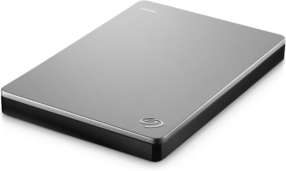 Seagate STDS1000100 1TB Backup Plus Slim USB 3.0 External Hard Drive Silver