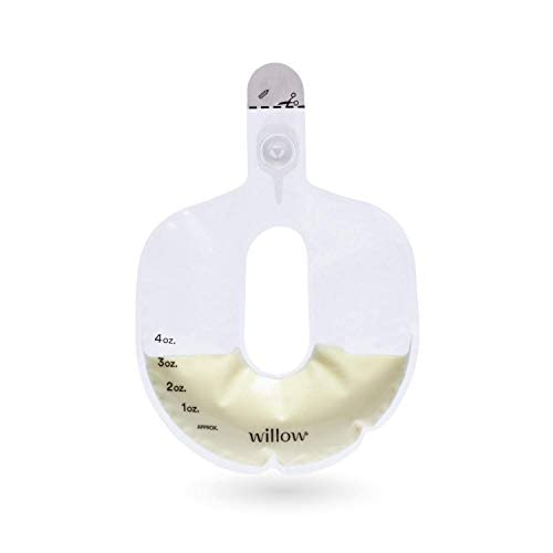 Willow Pump Spill-Proof Breast Milk Bags 48 Count Per Bag 4oz - CLEAR