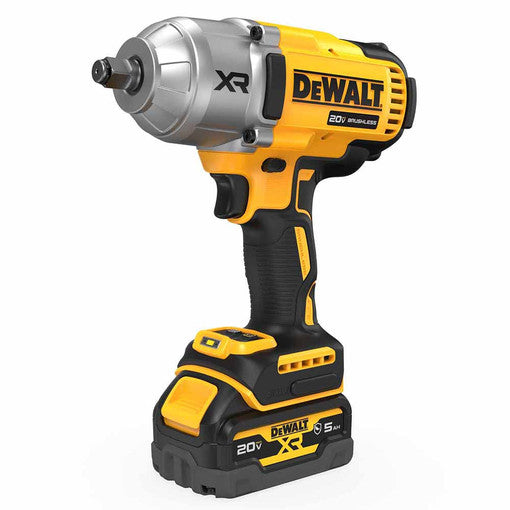 DEWALT 20V MAX XR 1/2 In High Torque Impact Wrench Hog Anvil DCF900GP2A - Yellow Like New