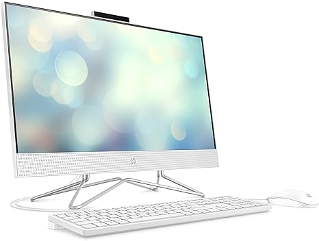 HP AIO 22" 1920x1080 FHD AMD Athlon 3050U 4GB 256GB SSD - White Like New