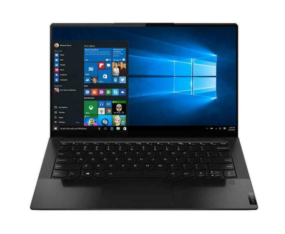 LENOVO 14" UHD TOUCH i7-1165G7 16 1TB SSD FPR BLACK 82D20004US