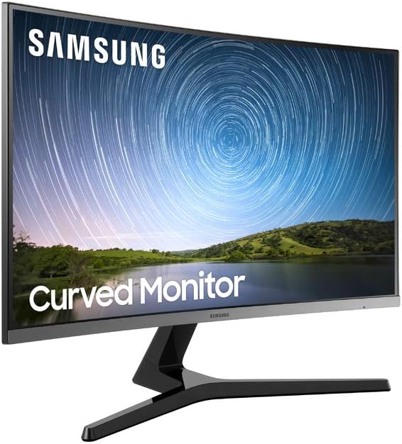 SAMSUNG 27" Full HD Class CR500 Curved Monitor LC27R500FHNXZA - BLACK