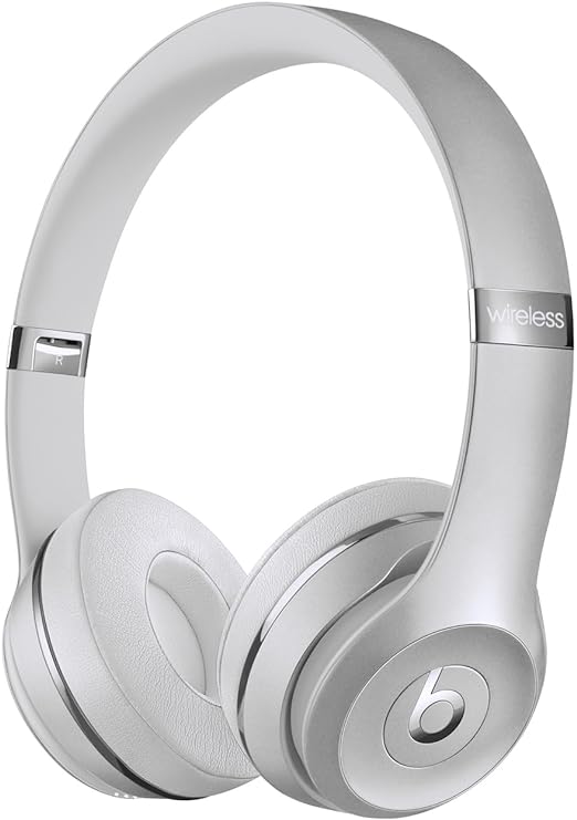 Beats Solo3 Wireless On-Ear Headphones Apple W1 Headphone MT293LL/A - Silver Like New