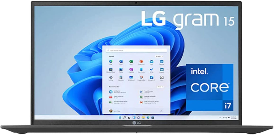 LG GRAM 15.6 FHD TOUCH I7-1195G7 16GB 1TB SSD FPR BLACK - 15Z95P-P.AAE8U1 Like New