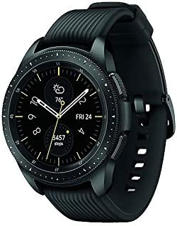 SAMSUNG GALAXY WATCH 42MM LTE SM-R815UZKAXAR - MIDNIGHT BLACK Like New