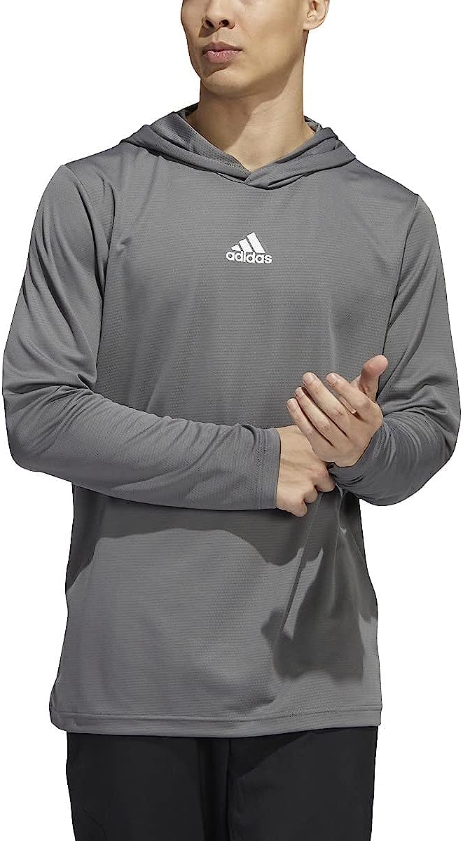 HI5116 Adidas Stadium Heat.Rdy Mens Longsleeve Hoodie New