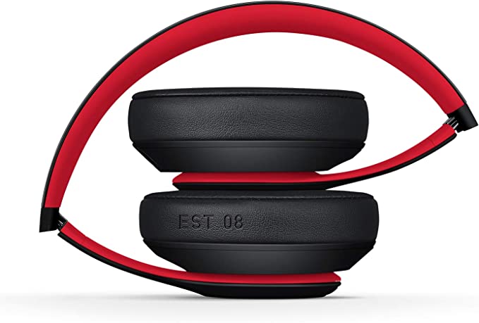 Beats Studio3 Wireless Over Ear Headphones MX422LL/A - Defiant Black Red Like New