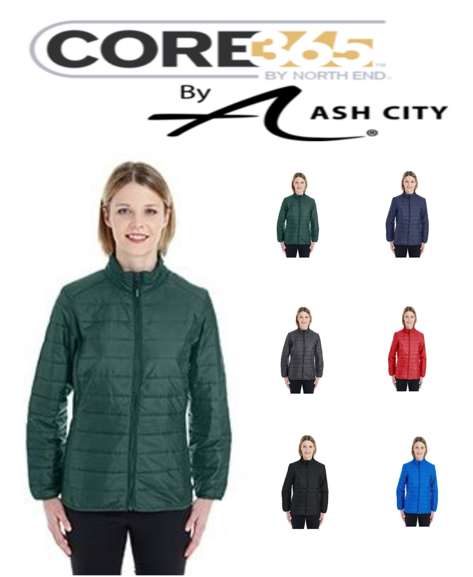 CE700W Ash City - Core 365 Women's Prevail Packable Puffer New