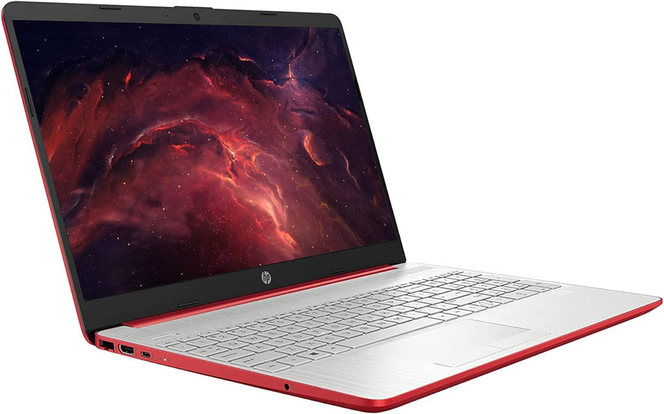 HP LAPTOP 15.6" HD PENTIUM SILVER N5030 1.10GHz 4GB RAM 128GB SSD - RED Like New