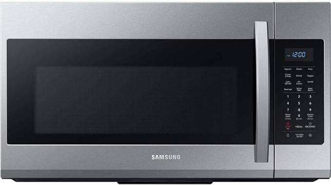 Samsung 1.9 Cu Ft. Over-the-Range Microwave Sensor ME19R7041FS - Stainless Steel Like New