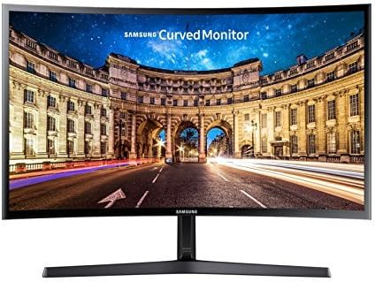 For Parts: Samsung 27" FHD Class Curved 60HZ 4MS LED C27F396FHNXZA Black - CRACKED SCREEN