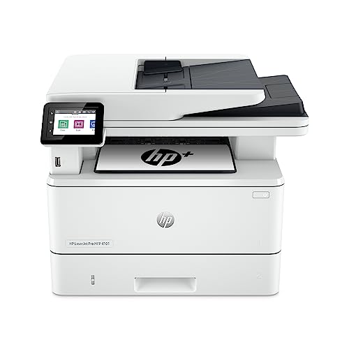 HP LaserJet Pro MFP 4101fdwe Wireless Black & White Monochrome Printer 2Z619E Like New