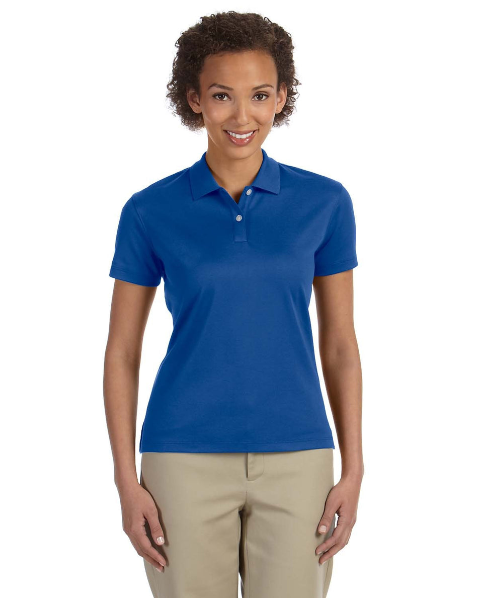 DG200W Devon & Jones Ladies' Pima-Tech Jet Pique Polo New