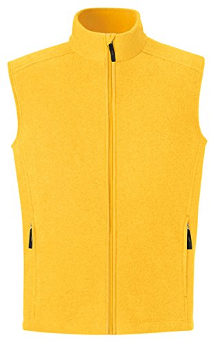 88191 North End Core 365 Men's Journey Fleece Vest - Campus Gold - 4XL Like New