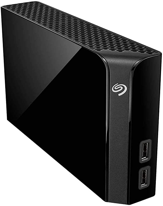 Seagate STEL8000401 Backup Plus Hub 8TB DESKTOP Hard Drive - BLACK Like New