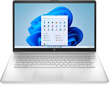 HP LAPTOP 17.3" FHD I5-1235U 12GB 512GB 17-CN2063CL - NATURAL SILVER Like New