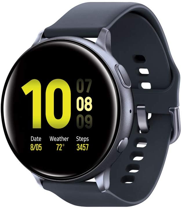 Samsung Galaxy Watch Active2 44mm GPS Black Aqua SM-R820NZKCXAR Like New