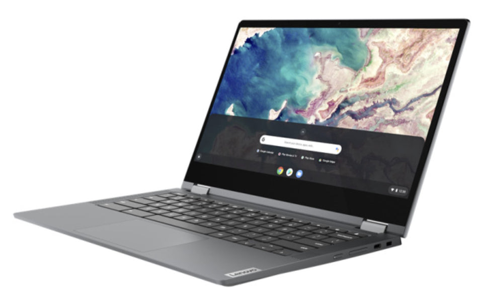 LENOVO 13.3" FHD i3-10110U 4GB 128GB SSD CHROME OS GRAY CRACKED SCREEN/LCD