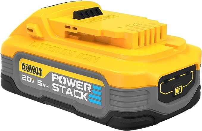 DEWALT 20V MAX Battery POWERSTACK Rechargeable 5Ah Battery DCBP520 - YELLOW Like New