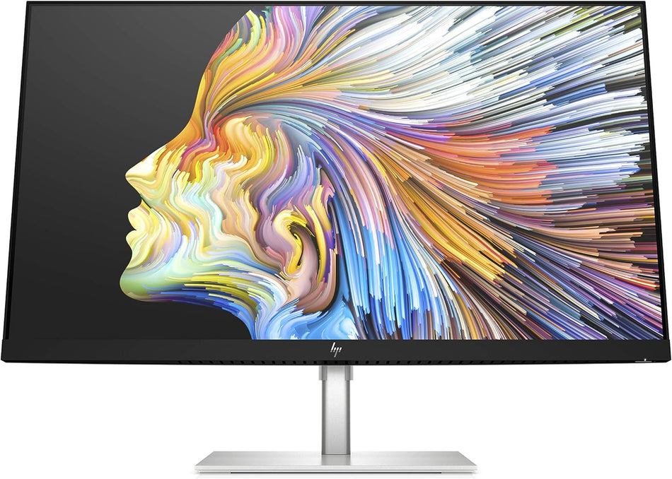 HP U28 4K 28 inch HDR Computer Monitor IPS, USB-C Port 1Z978AA - BLACK/SILVER Like New