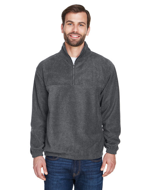 8480 UltraClub Adult Iceberg Fleece Quarter-Zip Pullover