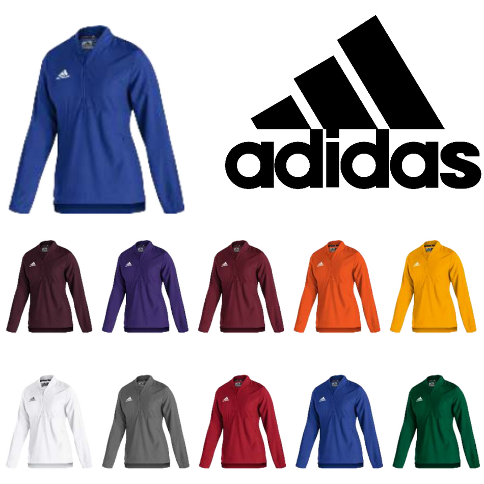 GL7887 Adidas Ladies' Sideline '21 long sleeve 1/4 zip pullover New